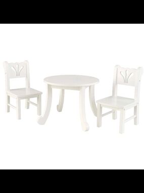 KidKraft Wooden Queen-Anne Style Lil' Doll Table ~ Free Shipping! ☆